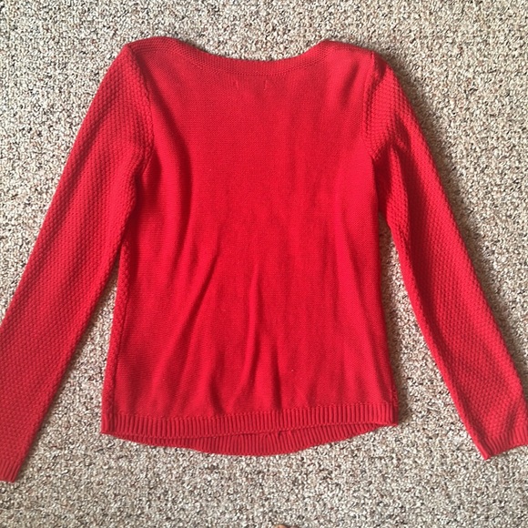 Women’s Croft and Barrow Red Sweater - Picture 3 of 3